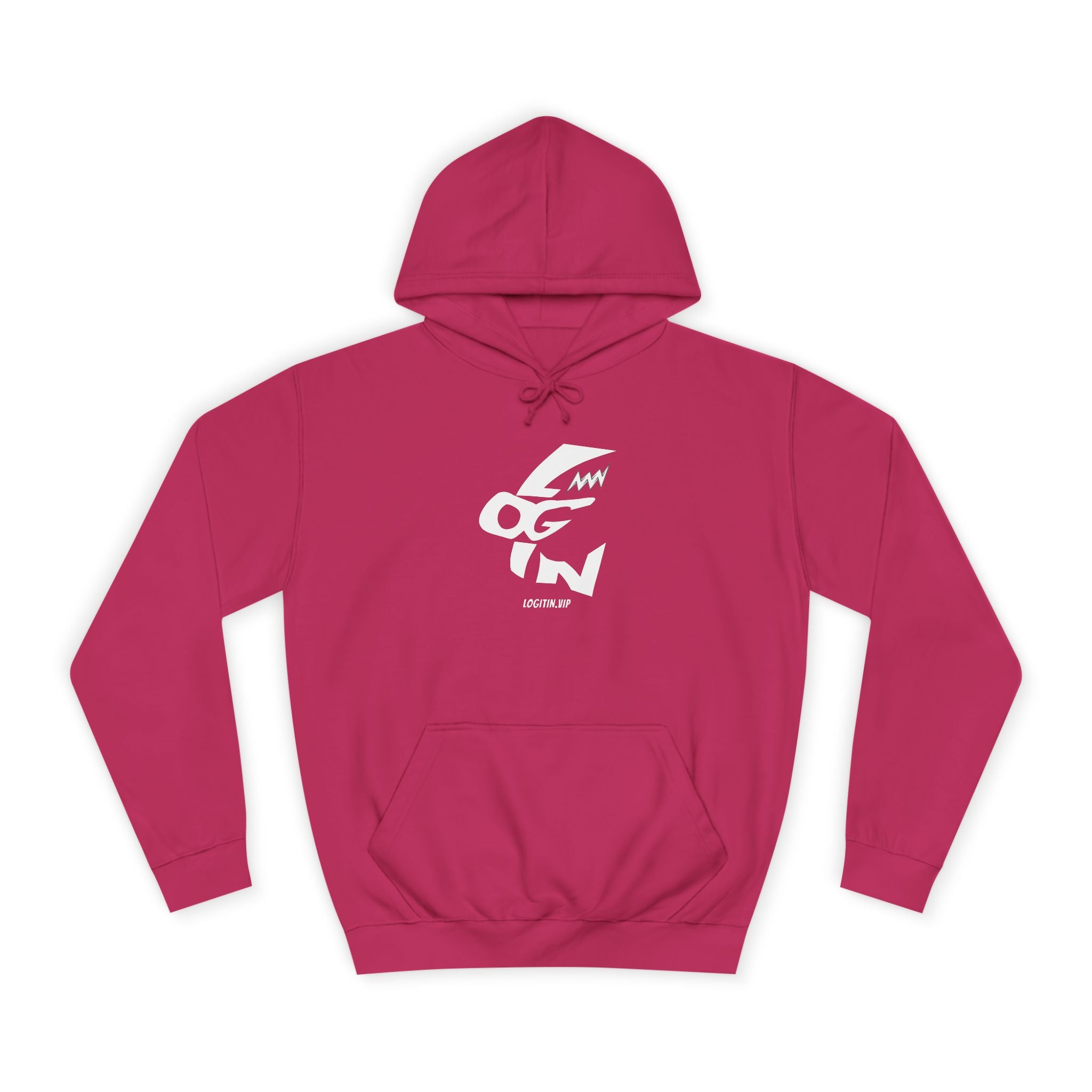 Minimalist Unisex Login Hoodie - Cozy Essential for Everyday Wear