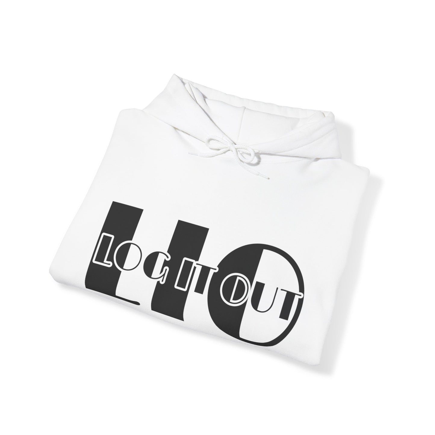 Log it out Unisex Heavy Blend™ Hooded Sweatshirt