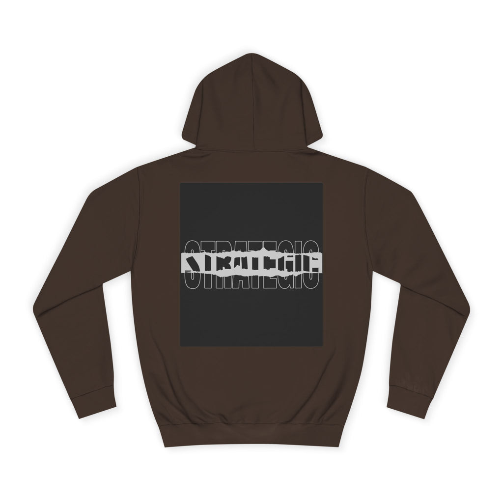Unisex Hoodie with Strategic Print, Casual Sweatshirt,Gift, Trendy Apparel, Everyday Wear