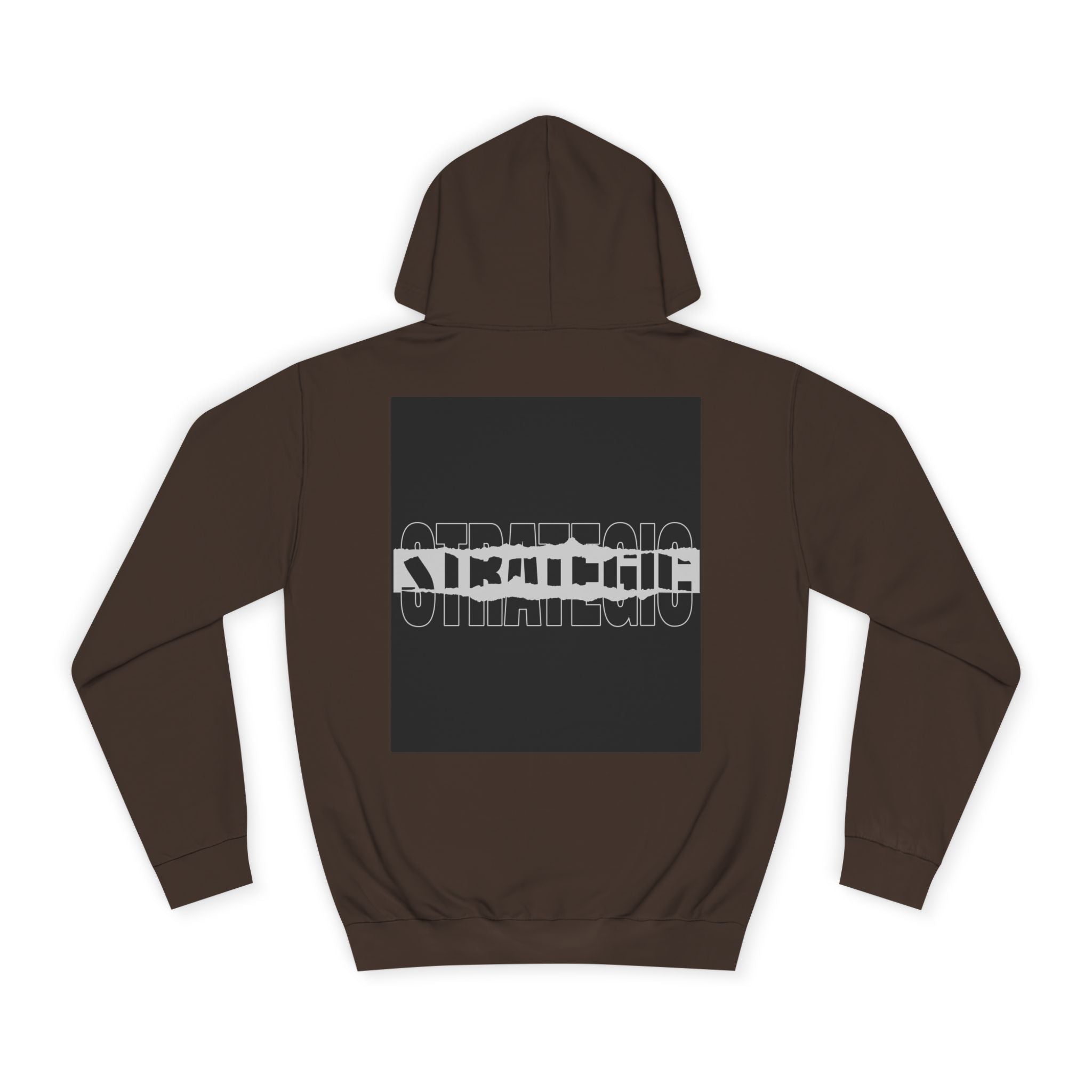 Unisex Hoodie with Strategic Print, Casual Sweatshirt,Gift, Trendy Apparel, Everyday Wear