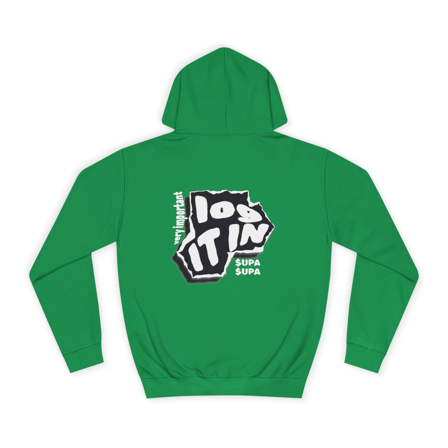 Unisex Log it in Hoodie with Graphic Design, Casual Wear, Trendy Apparel, perfect gift, Streetwear Style