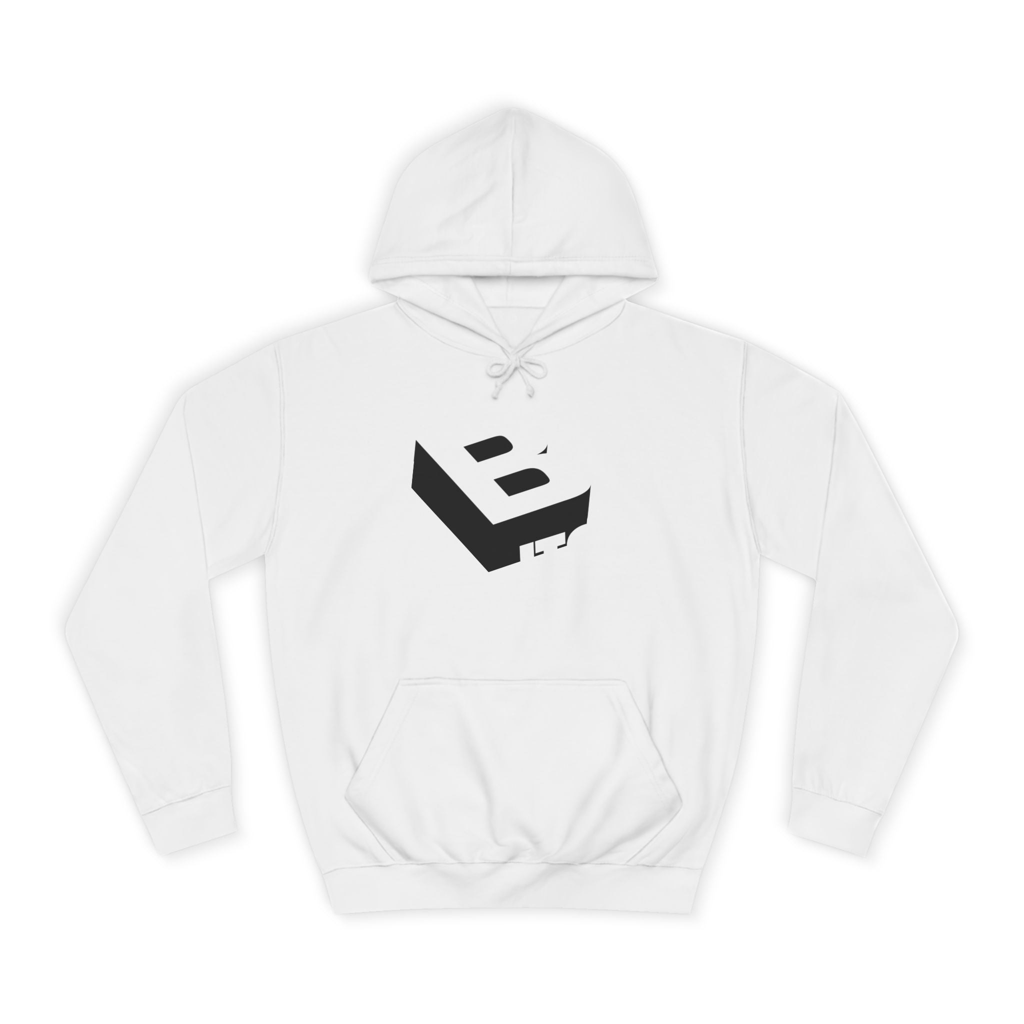 Unisex Hoodie with Bold Logo Design