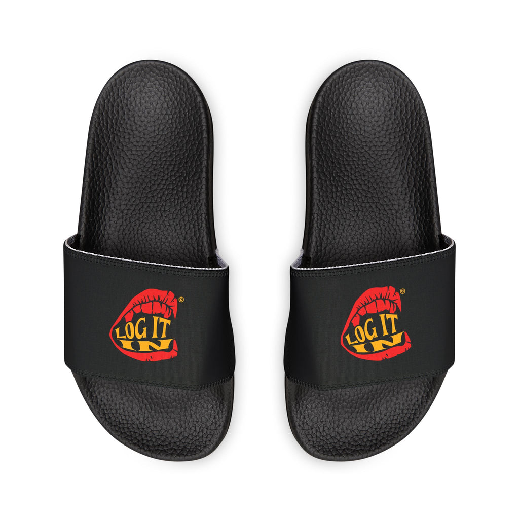 Women's Removable-Strap Slide Sandals — "Log it in" Comfort Slides