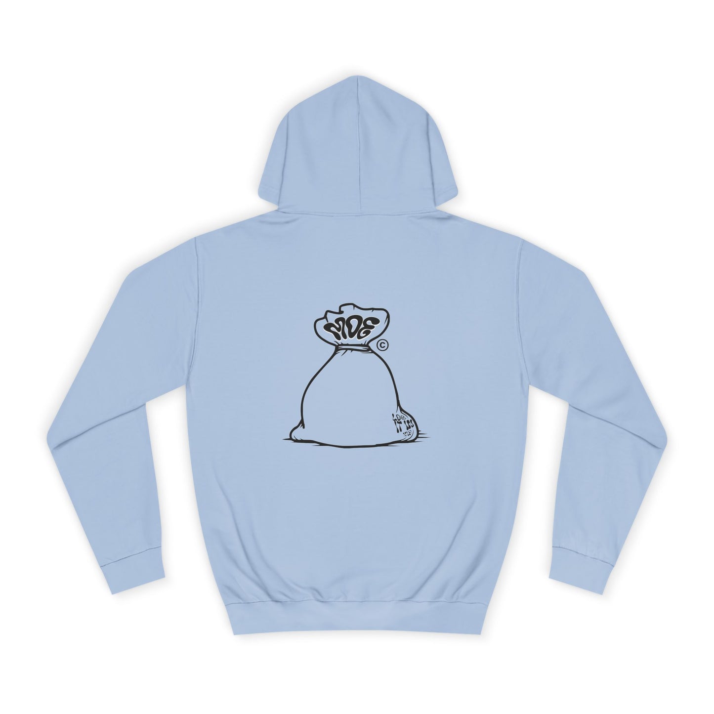 Unisex Moe Hoodie with Bag Design, Casual Streetwear, Gift,Trendy Life, Cozy Apparel