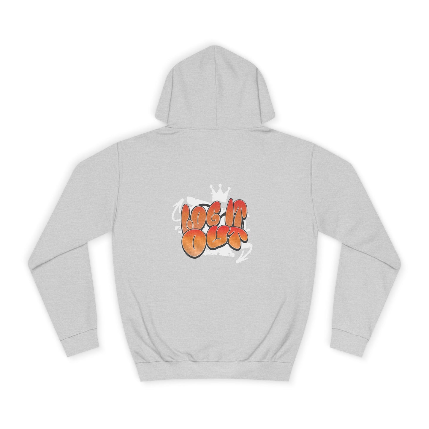 Unisex Hoodie - 'Log It Out' Trendy Comfort Wear