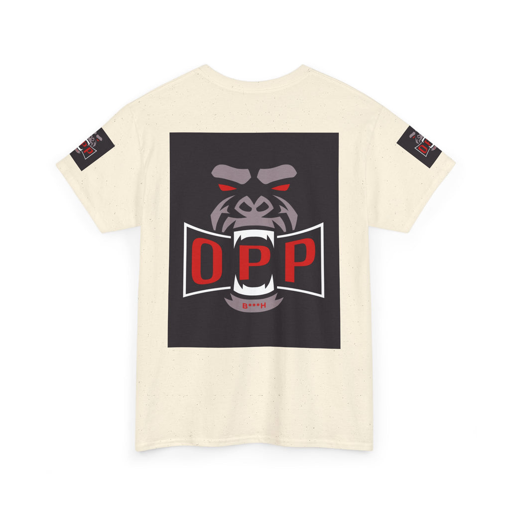 Gorilla OPP Graphic Tee — Bold Red & Black Urban Streetwear Shirt