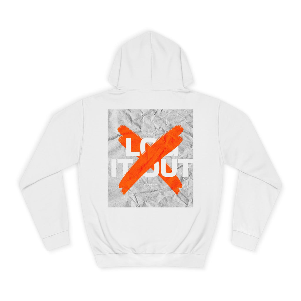 Trendy Unisex Hoodie - Stylish Graphic Sweatshirt, Casual Wear, Gifts, and Everyday Comfort - 'Log it Out' Design