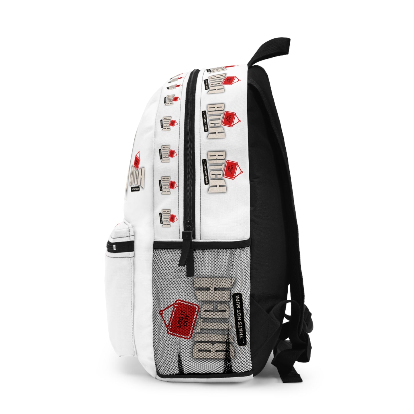 Backpack — 'Log It Out' Graphic School Backpack