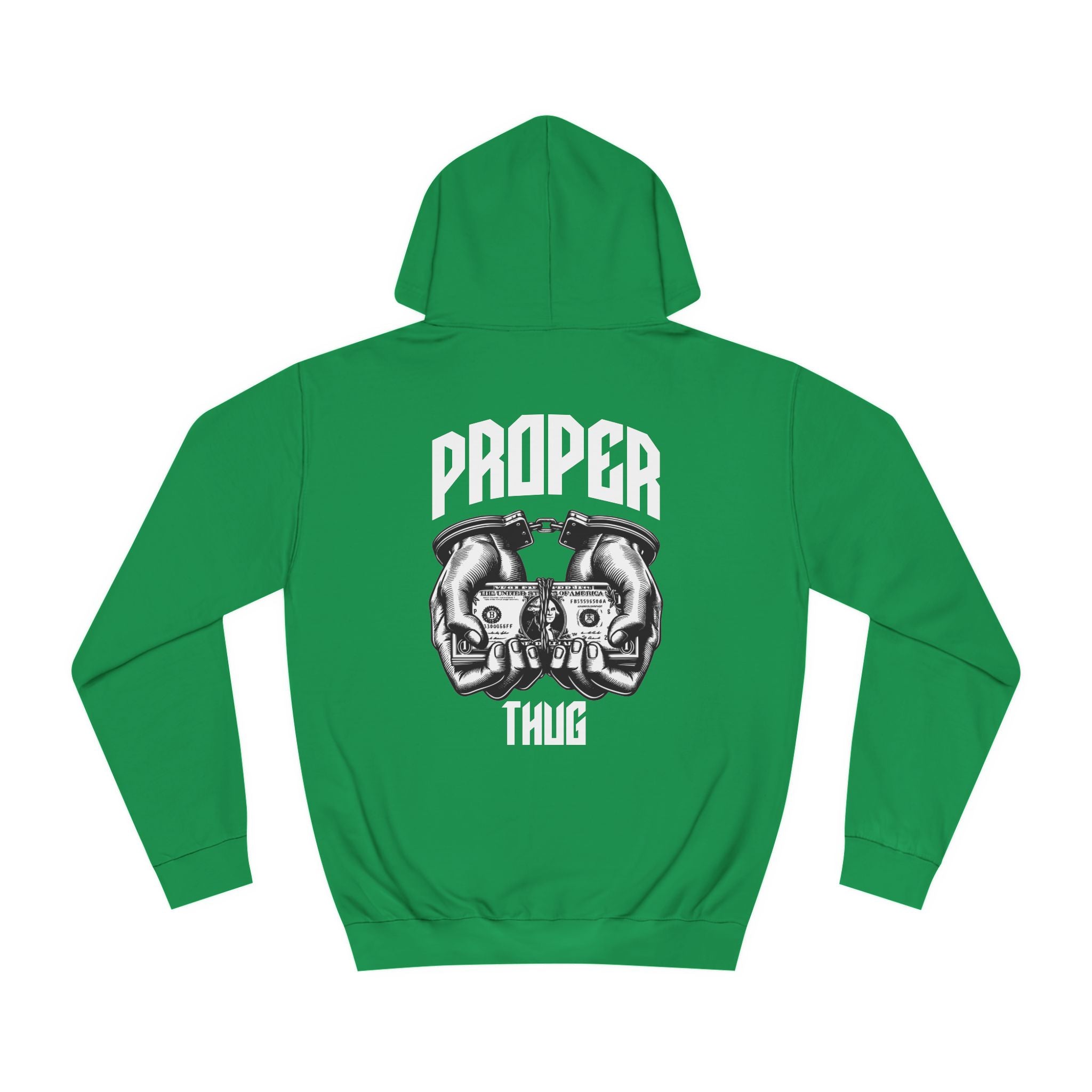 Unisex Hoodie - Proper Thug Design