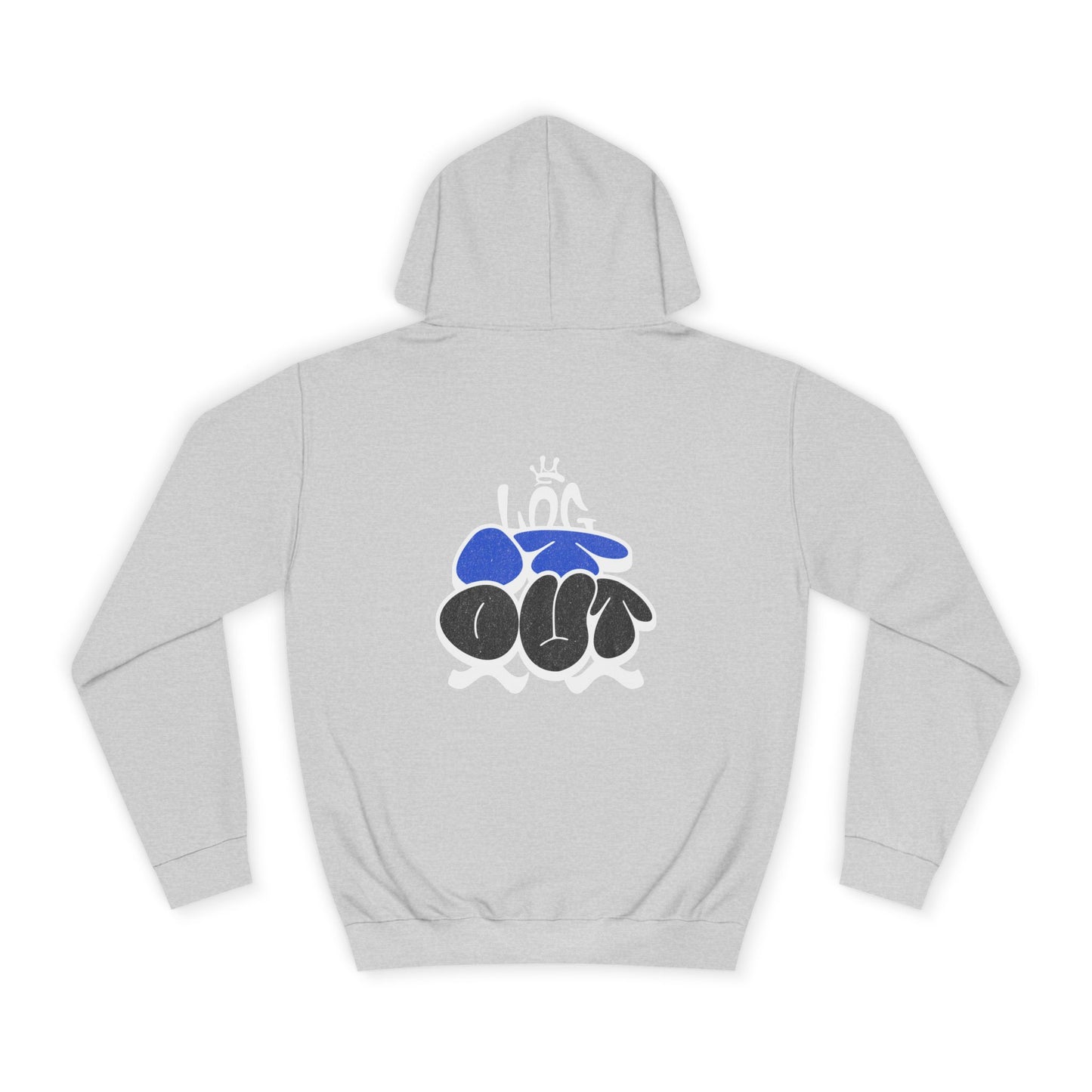 Stylish Unisex Log it out Hoodie, Cozy Wear, Trendy Sweatshirt, Gift, Casual Everyday Hoodie