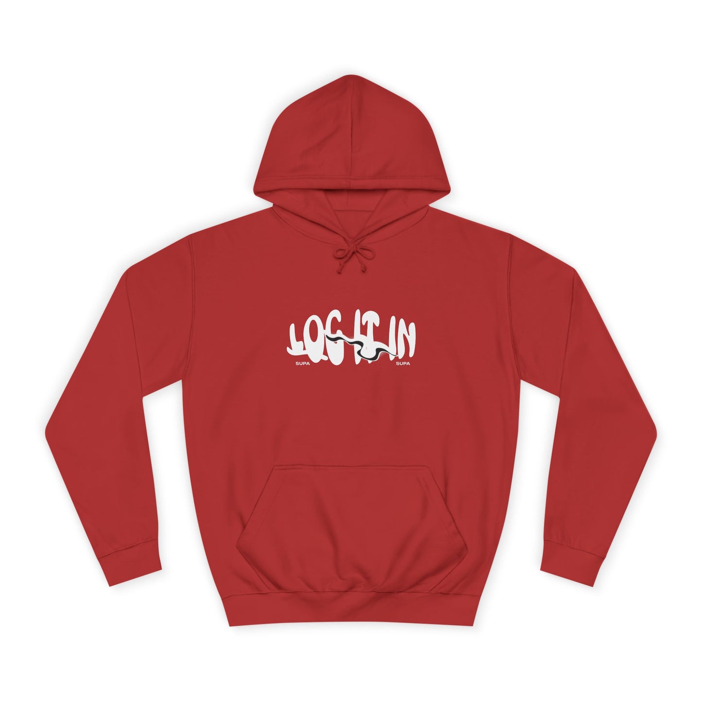 Minimalist Unisex Log it in Hoodie with Design