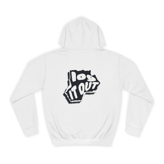 Unisex Hoodie - Log It Out, Cozy Sweatshirt, Trendy Apparel, Gift, Casual Wear, Hoodie for Everyday Comfort