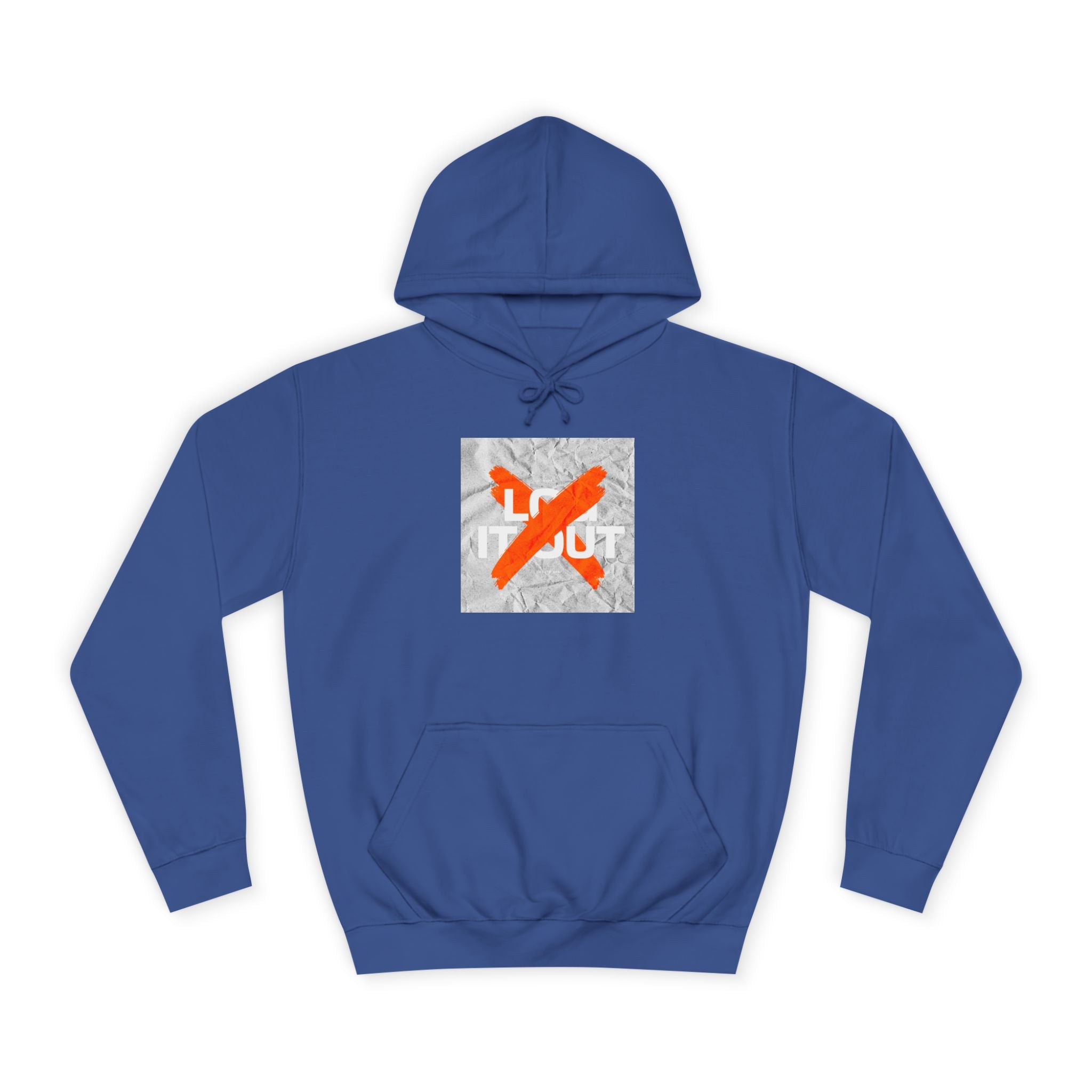 Trendy Unisex Hoodie - Stylish Graphic Sweatshirt, Casual Wear, Gifts, and Everyday Comfort - 'Log it Out' Design