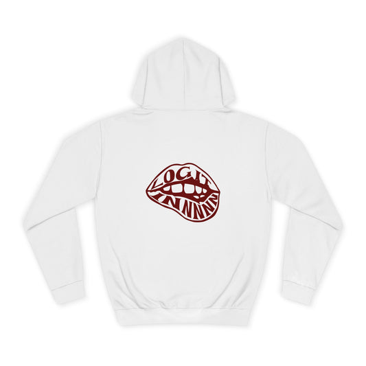 Trendy Unisex Hoodie with Bold Log it in Design, Stylish trendy Wear, Cozy Sweatshirt, Casual Outfit, Fun Gift