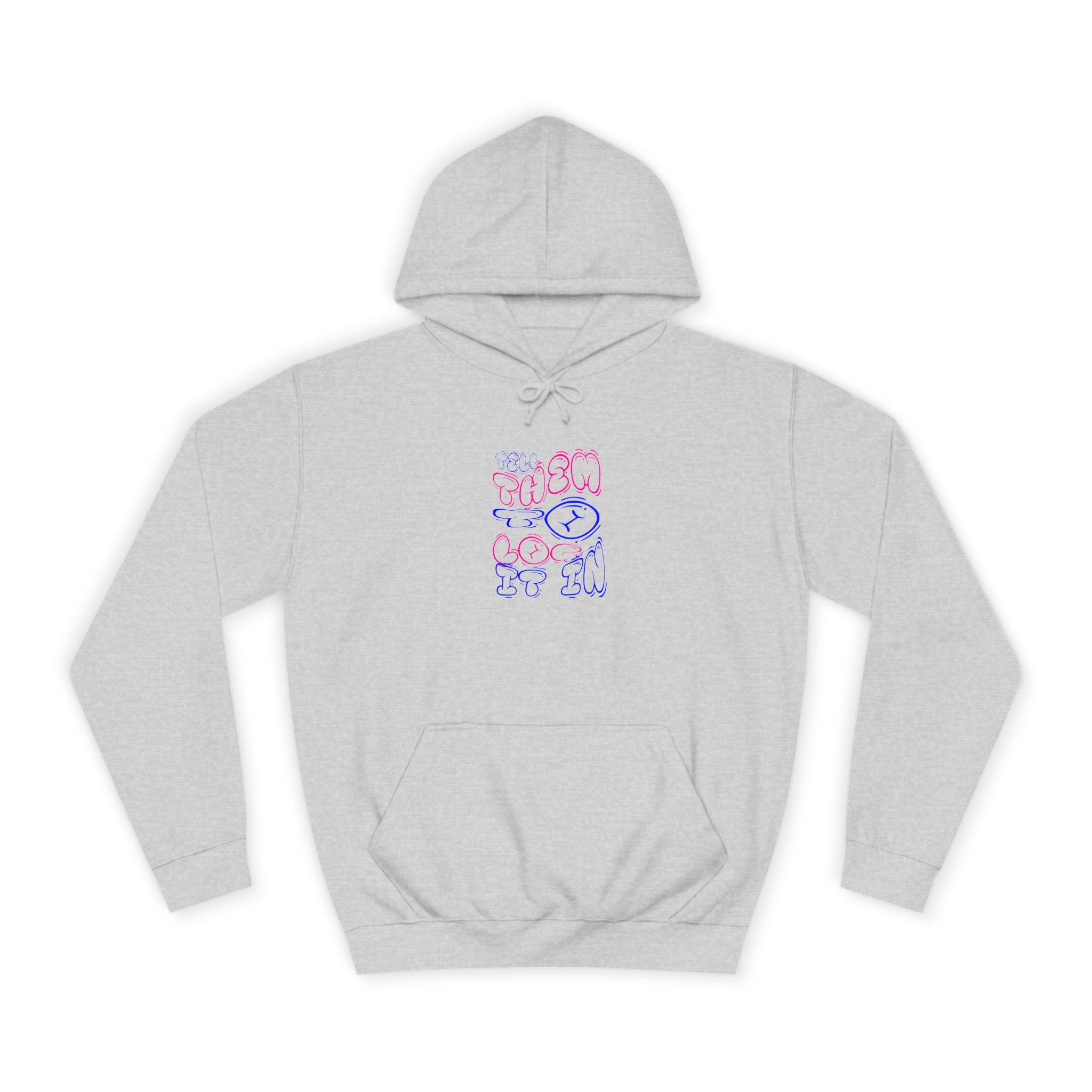 Chill Vibes Log it in Hoodie | Cozy Unisex Sweatshirt, Gifts for Graduates, Apparel, Everyday Comfort