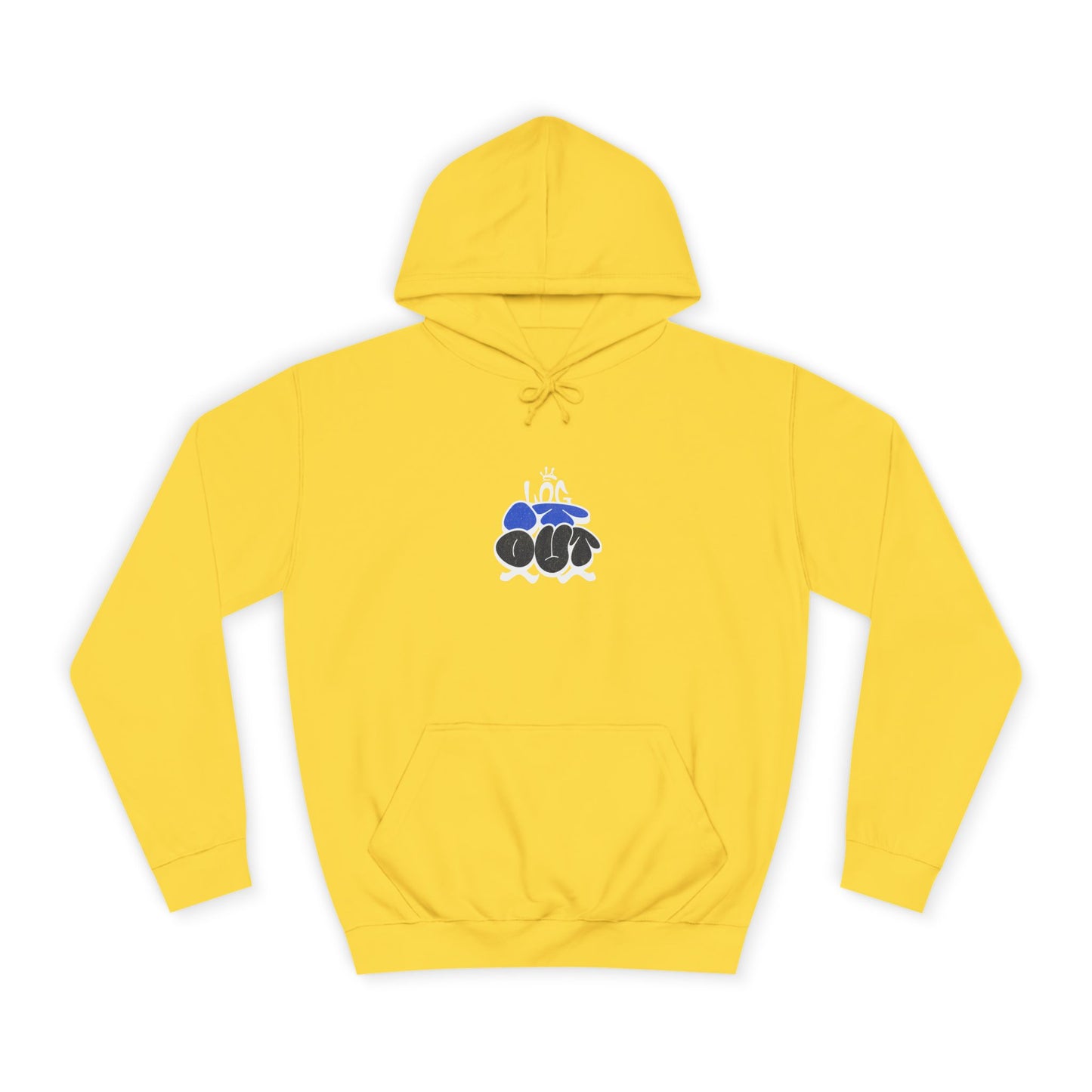 Stylish Unisex Log it out Hoodie, Cozy Wear, Trendy Sweatshirt, Gift, Casual Everyday Hoodie