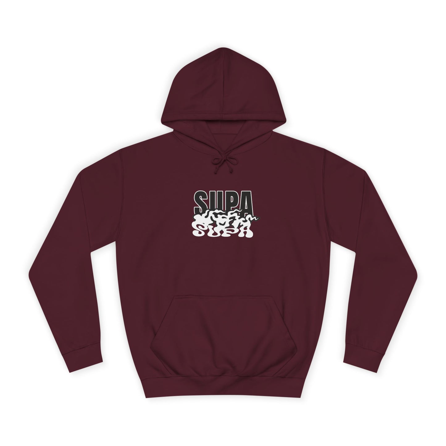 Trendy Unisex Hoodie with 'SUPA' Design | Casual Wear, Apparel, Street Style, Gift, Cozy Fashion