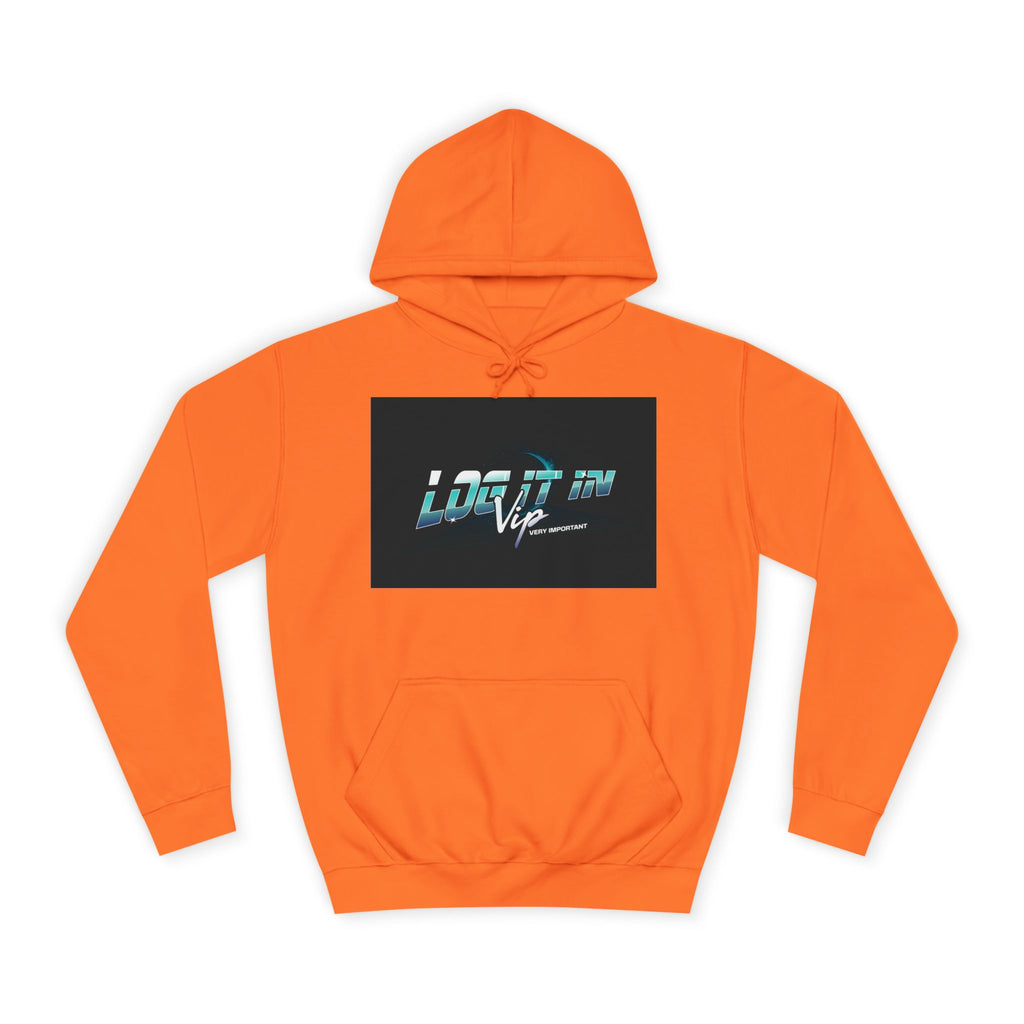 'log it in,Hoodie, Casual Wear, Unisex Fashion, Perfect for Every day Life, Stylish Gift, Cozy & Trendy Sweatshirt