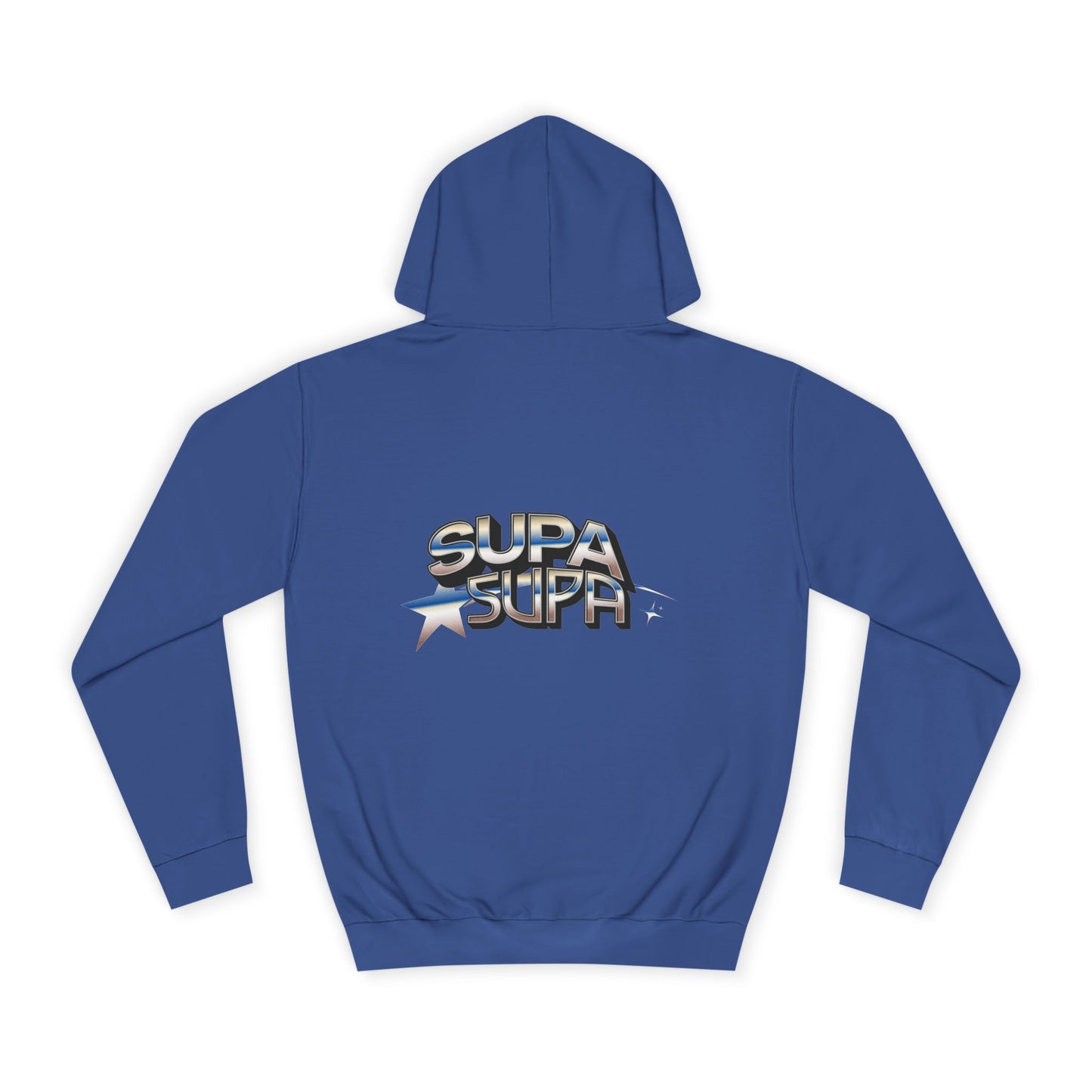 Unisex Hoodie with SUPA SUPA Design - Cozy Casual Wear, Perfect Gift, Events, Lounging