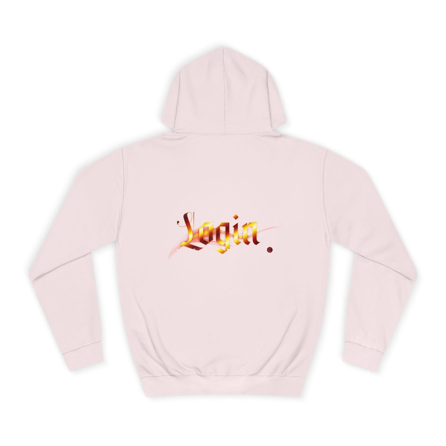 Aesthetic 'Login' Unisex Hoodie, Cozy Trendy Wear, Gift for Any One, Warm Casual Style, Trendy Hoodie