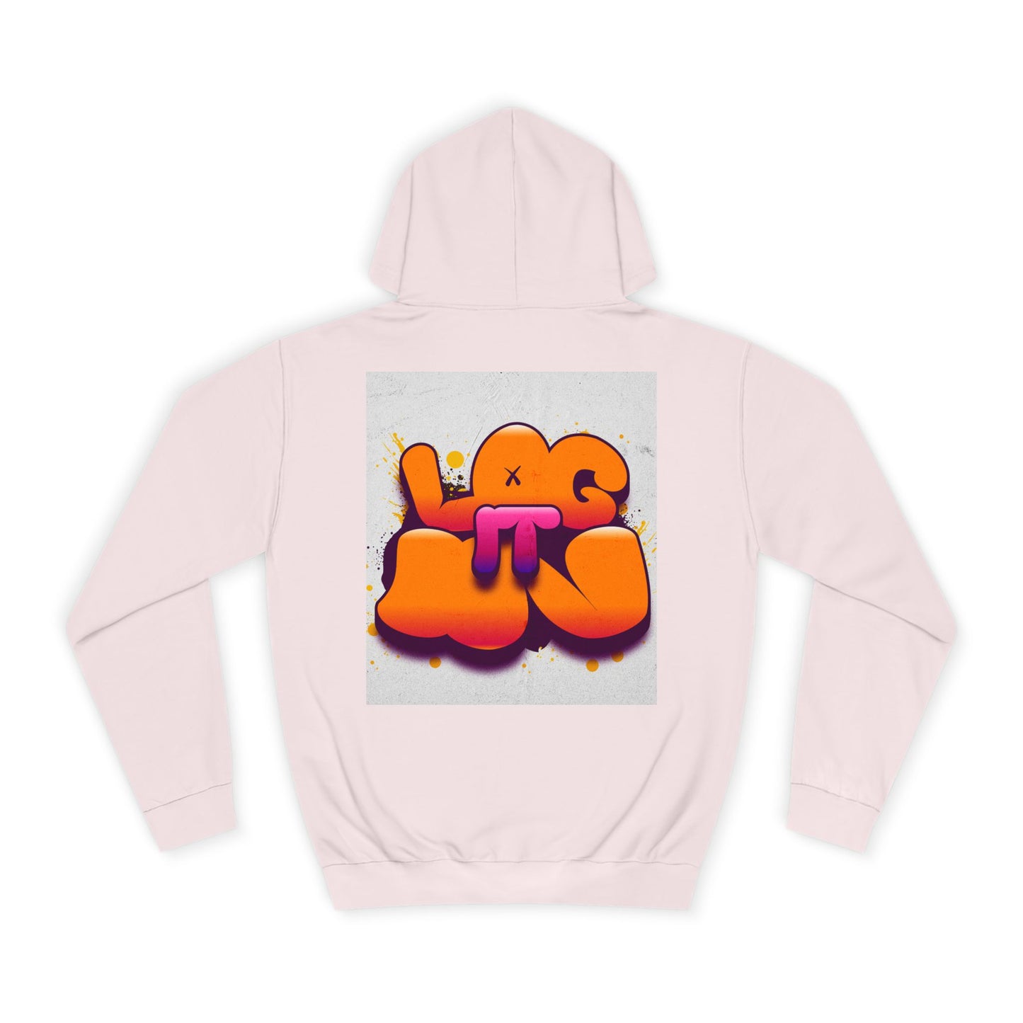 Vibrant Graffiti Log it in Hoodie, Trendy Sweatshirt, Casual Streetwear, Unique Gift, Artsy Apparel