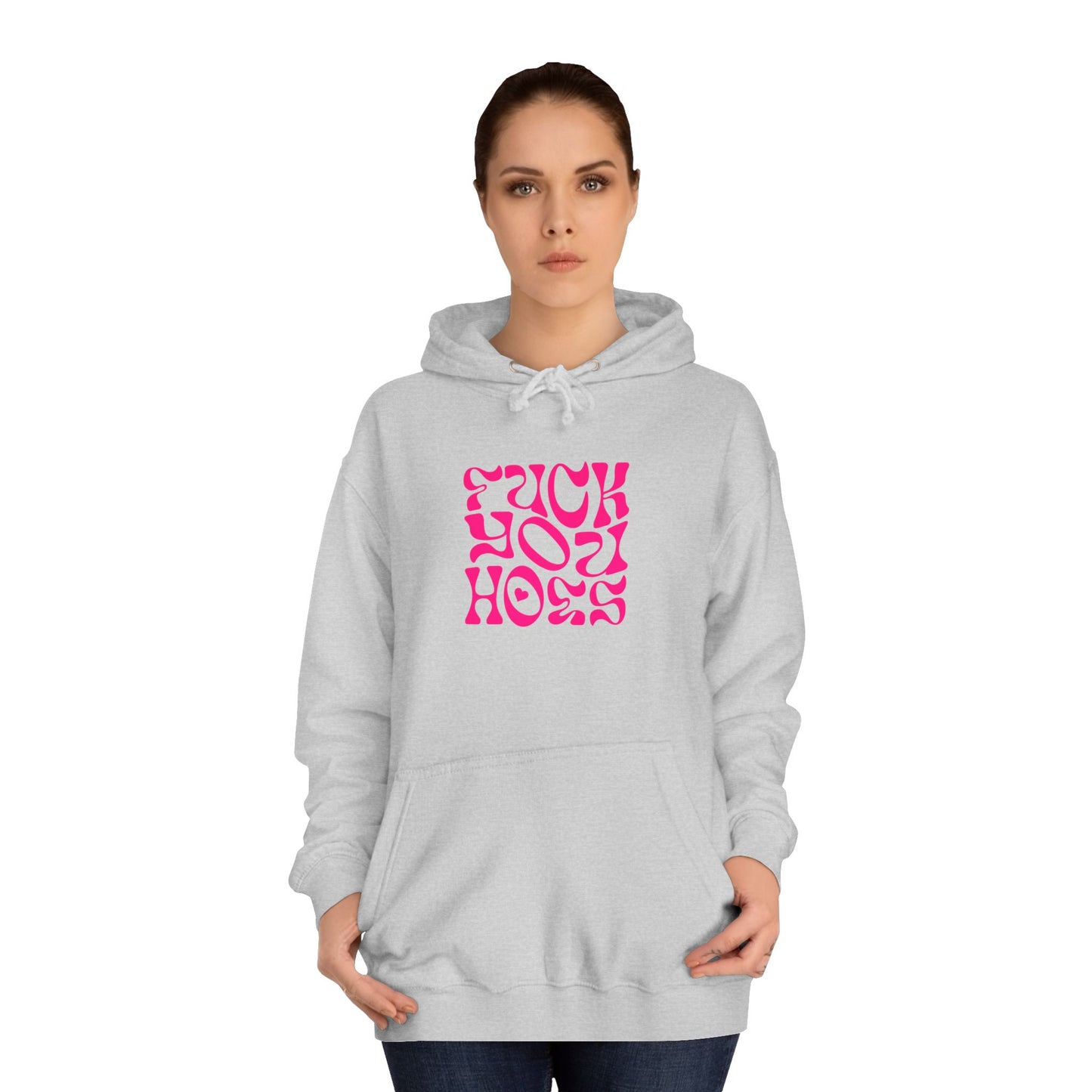Trendy Unisex Hoodie with Bold Graphic Design