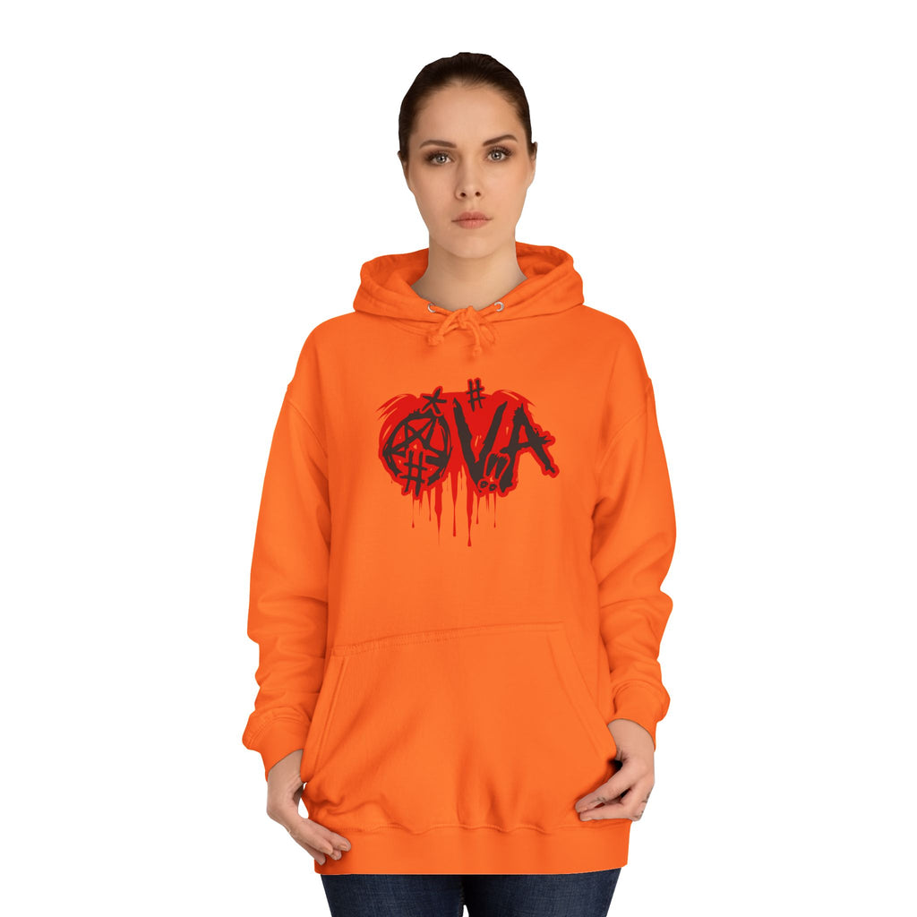 Edgy Unisex Hoodie with Graffiti-Style Print, Urban Streetwear, Apparel, Gift for any body, Casual Fashion