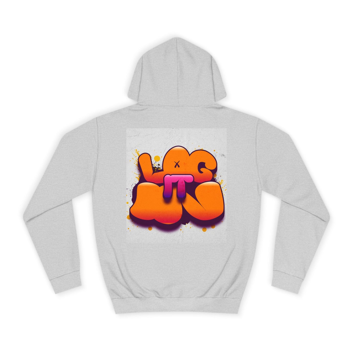 Vibrant Graffiti Log it in Hoodie, Trendy Sweatshirt, Casual Streetwear, Unique Gift, Artsy Apparel