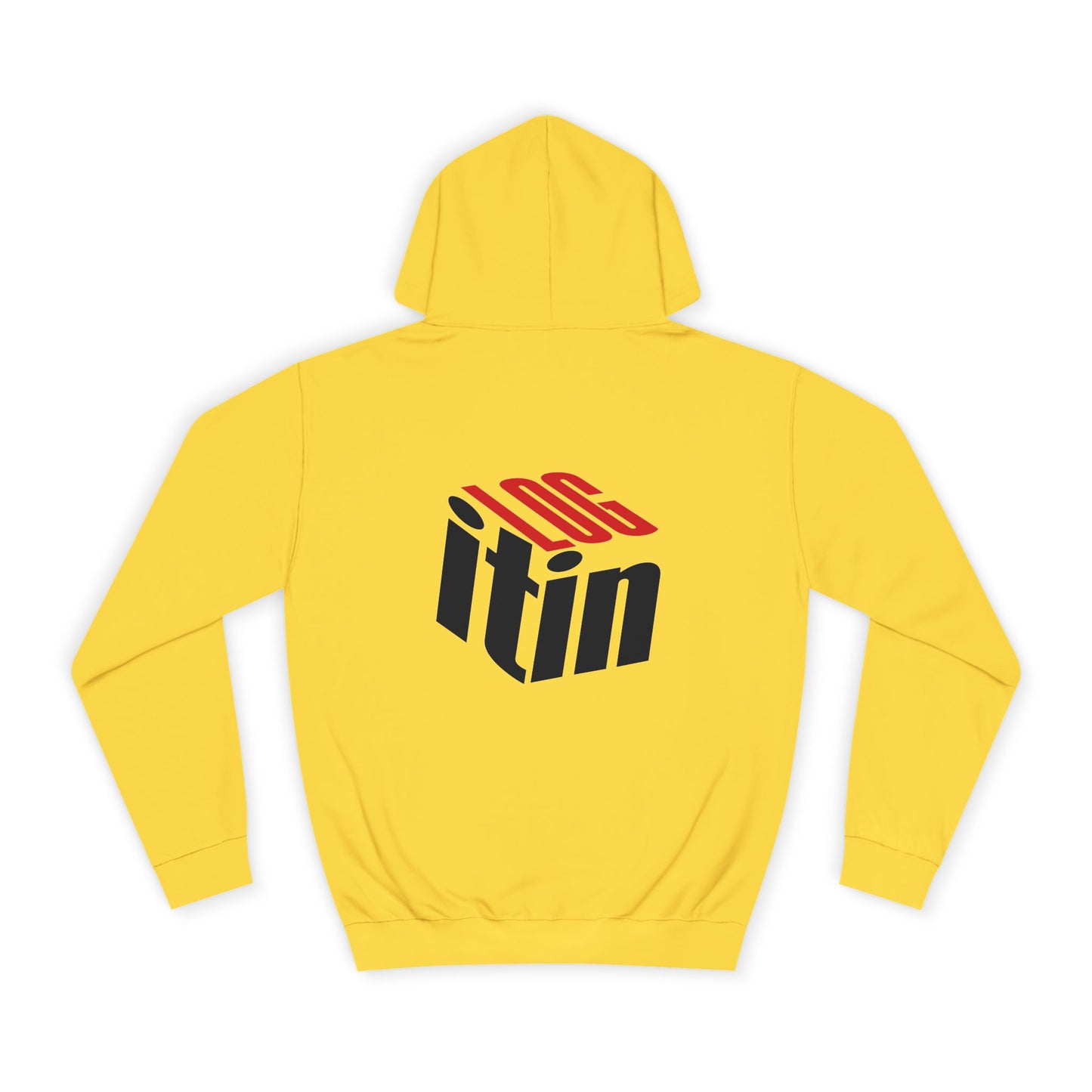 Unisex Log it in Hoodie with Bold Graphic Design - Comfortable Casual Wear, Perfect for Any One, Gifts, and Events
