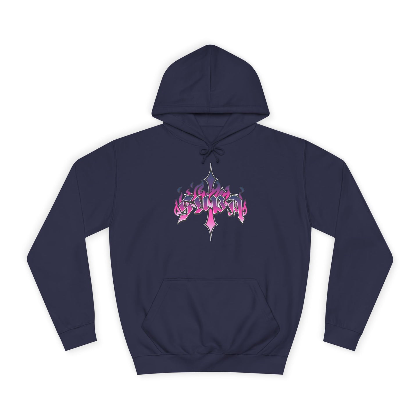 Trendy Unisex Supa Hoodie with Bold Graphic Design