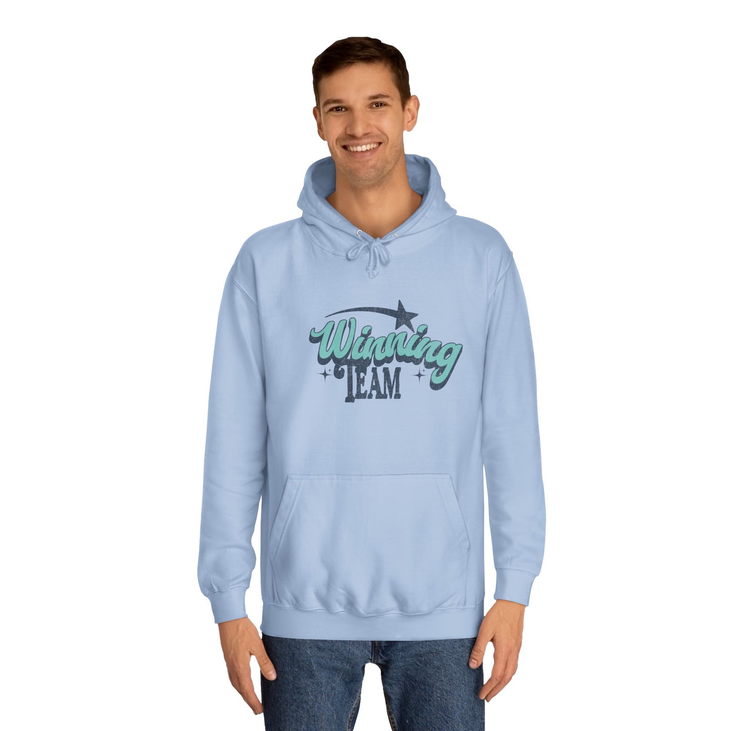 Winning Team Unisex Hoodie - Cozy Spirit Wear for Anybody