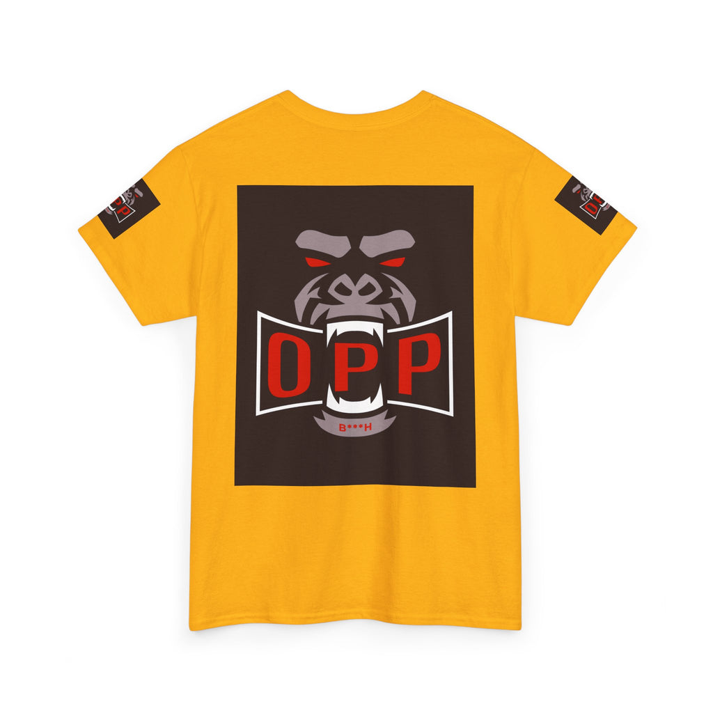 Gorilla OPP Graphic Tee — Bold Red & Black Urban Streetwear Shirt