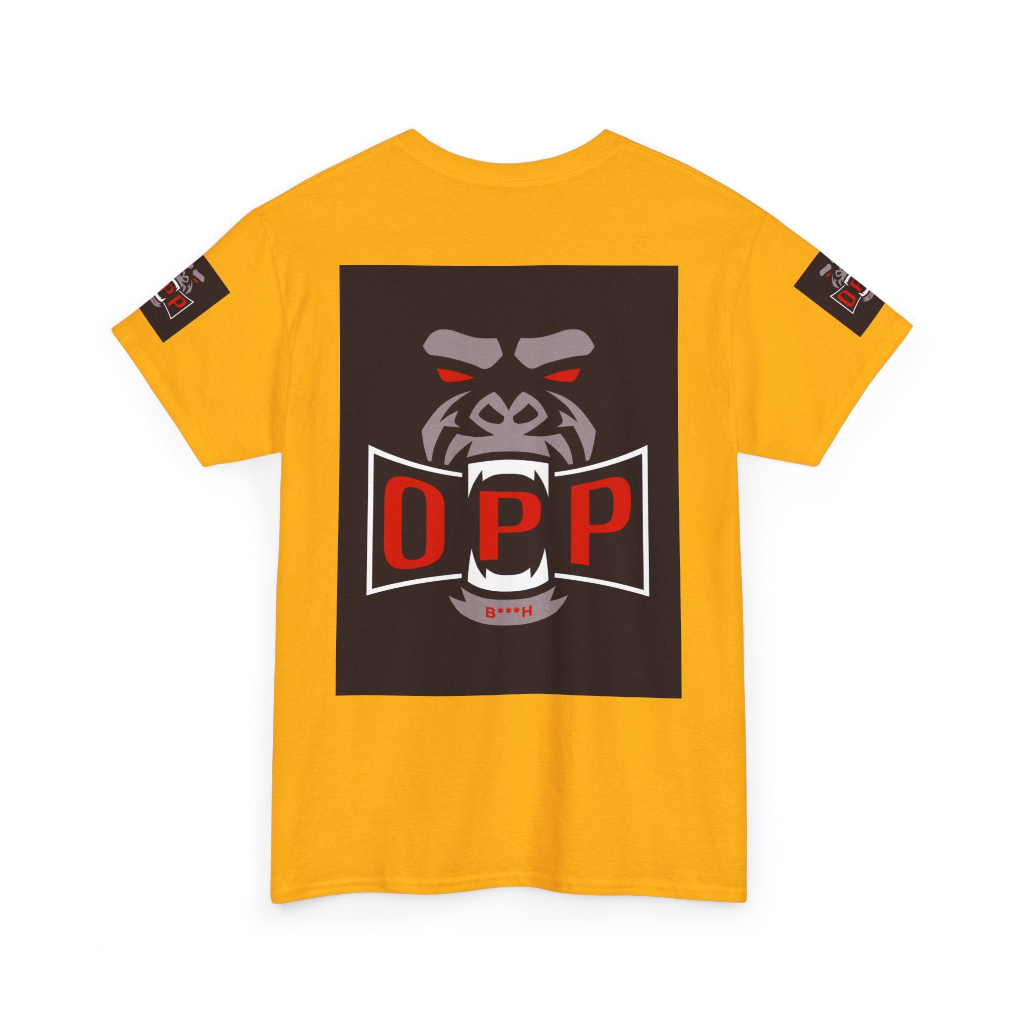 Gorilla OPP Graphic Tee — Bold Red & Black Urban Streetwear Shirt