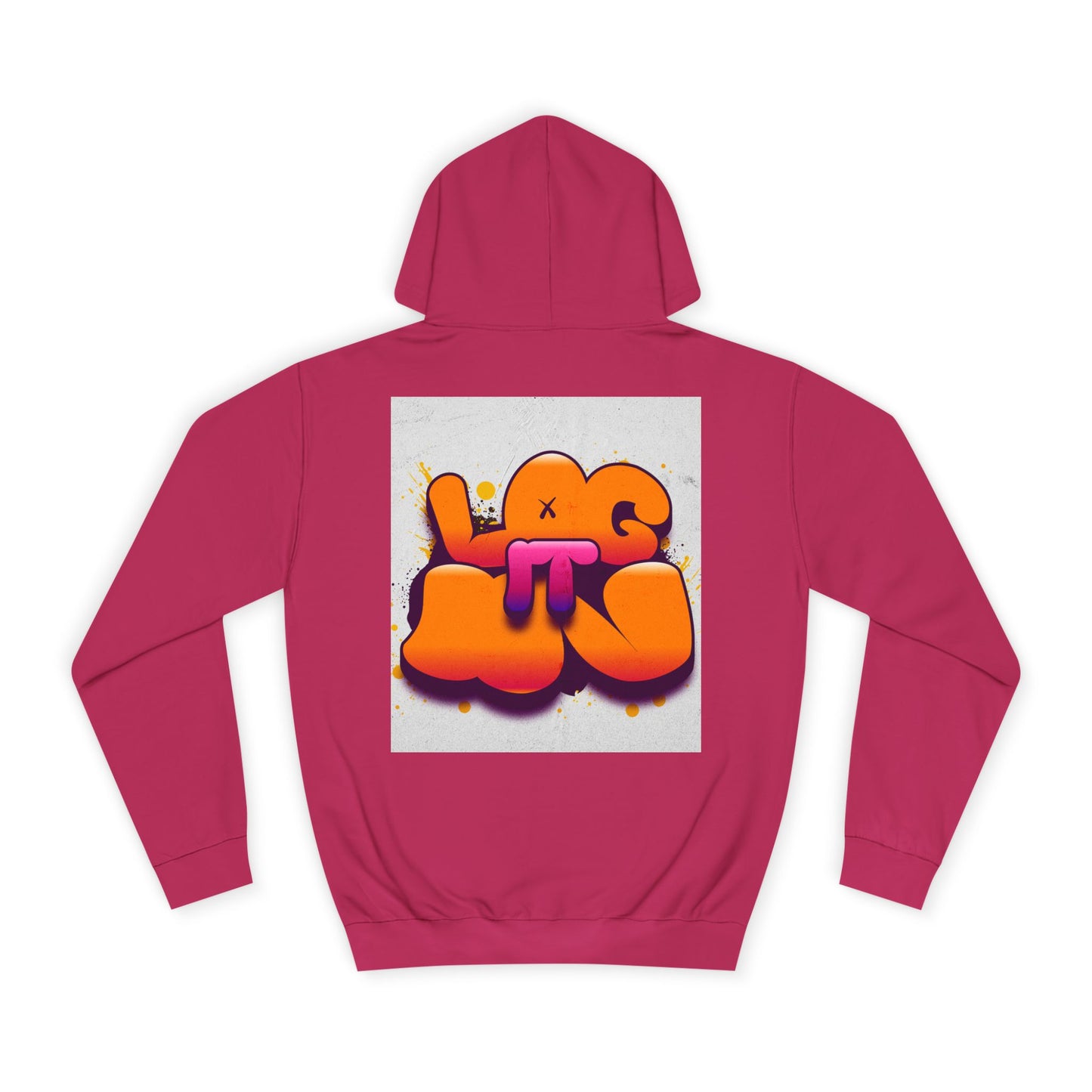 Vibrant Graffiti Log it in Hoodie, Trendy Sweatshirt, Casual Streetwear, Unique Gift, Artsy Apparel