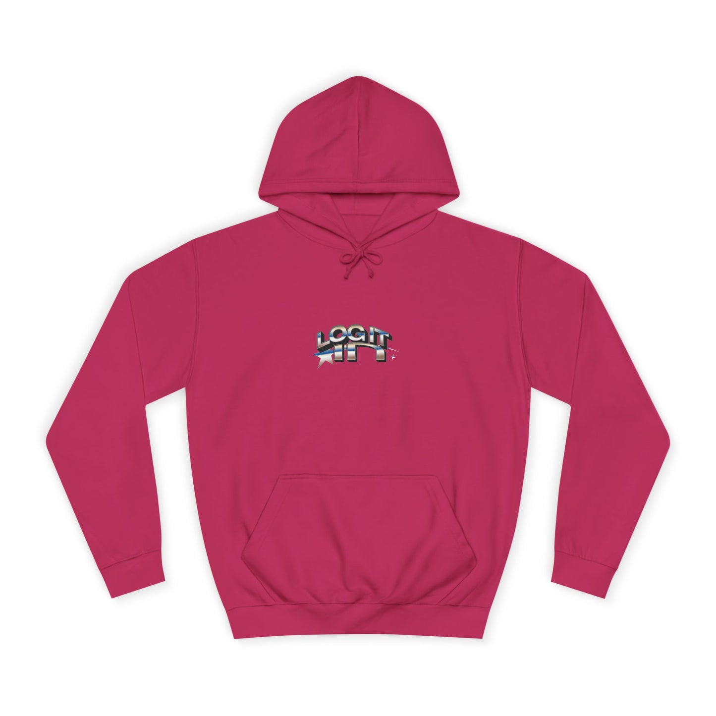 Unisex Hoodie - Log it in Design, Ideal, Cozy Gift, Custom Apparel, Perfect for Graduation, Casual Wear