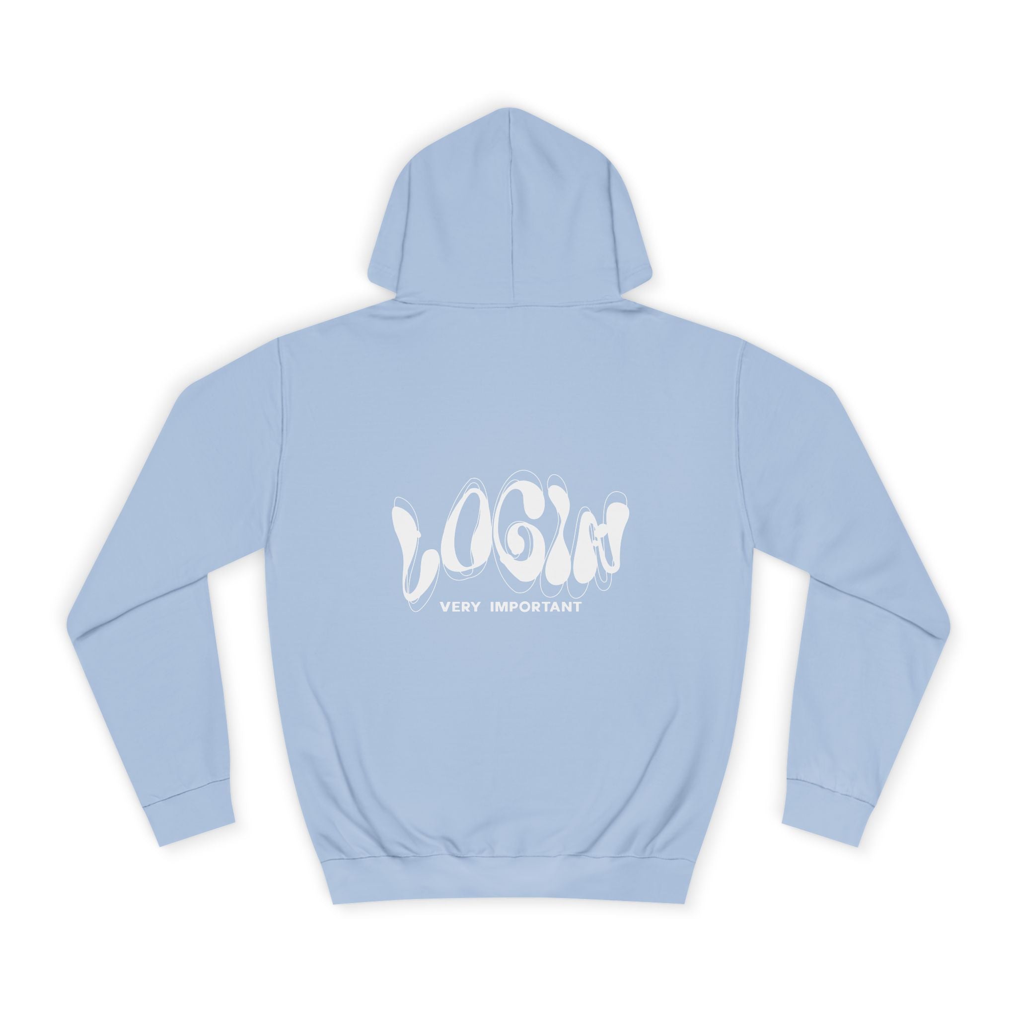 Cool College Unisex Hoodie - LOGIN, Apparel, Funny Hoodie, Gift, Cozy Wear,Trendy Fashion