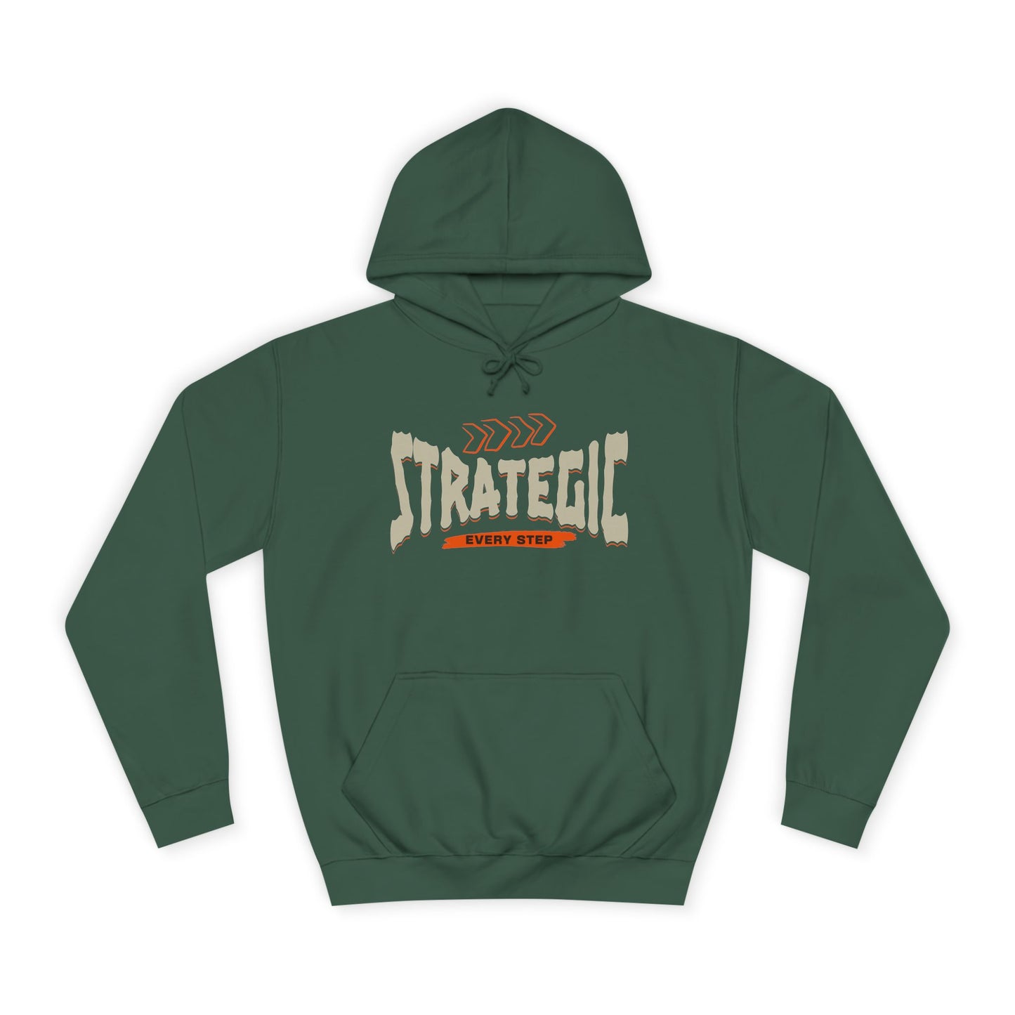 Strategic Unisex Hoodie - Every Step - Cozy Style for joints & Trendsetters