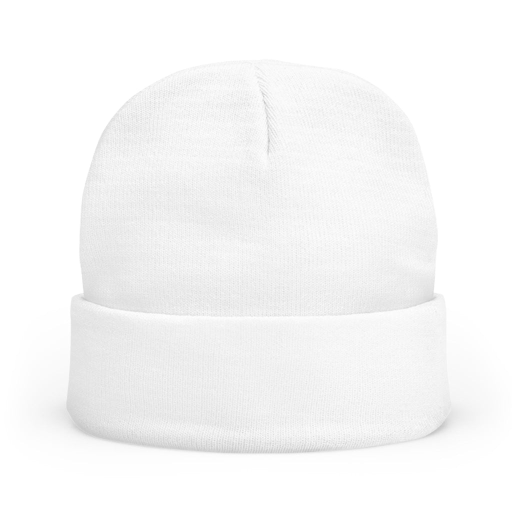 Embroidered 'LOG OUT' Knit Beanie — Gnome Humor Winter Hat