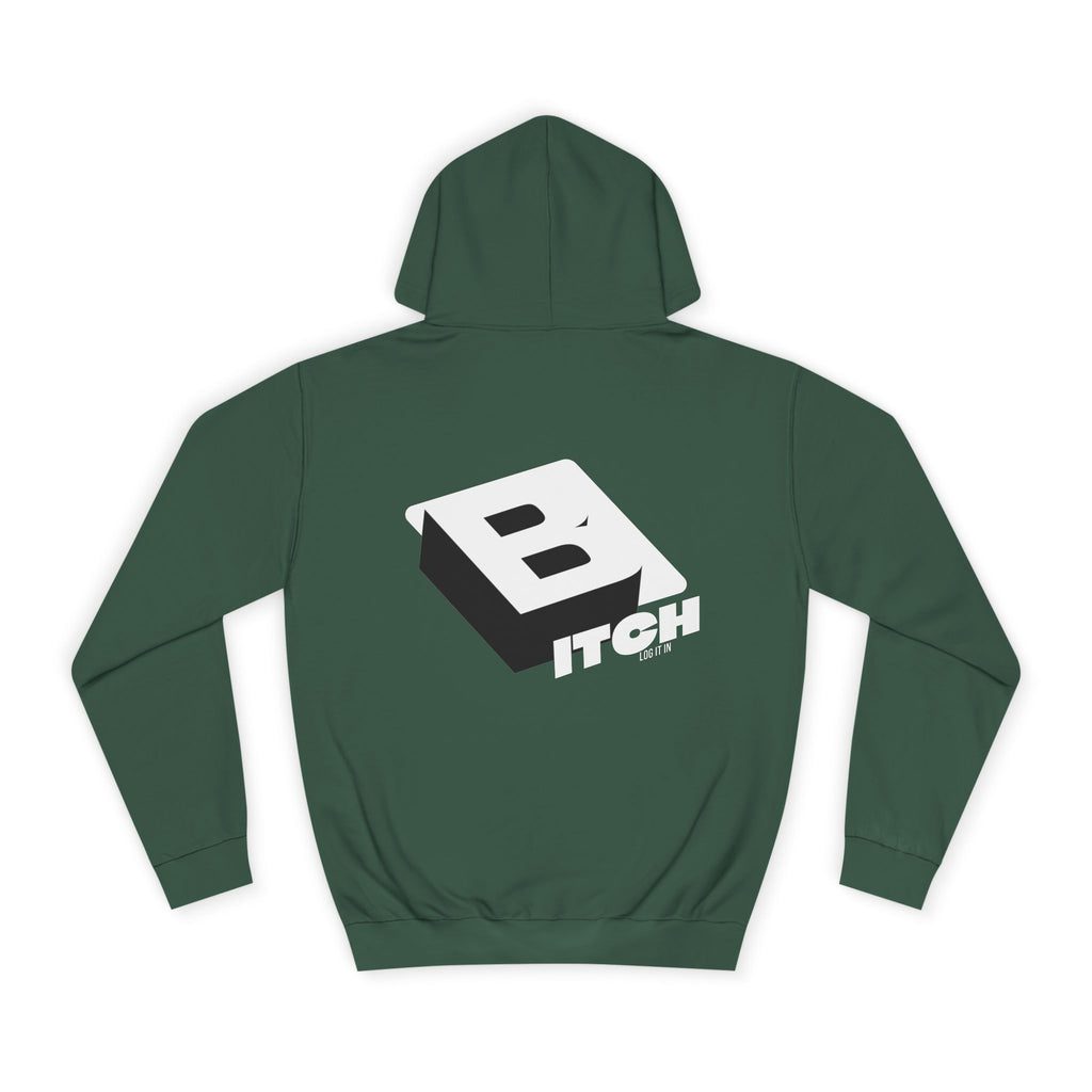 Unisex Hoodie with Bold Logo Design