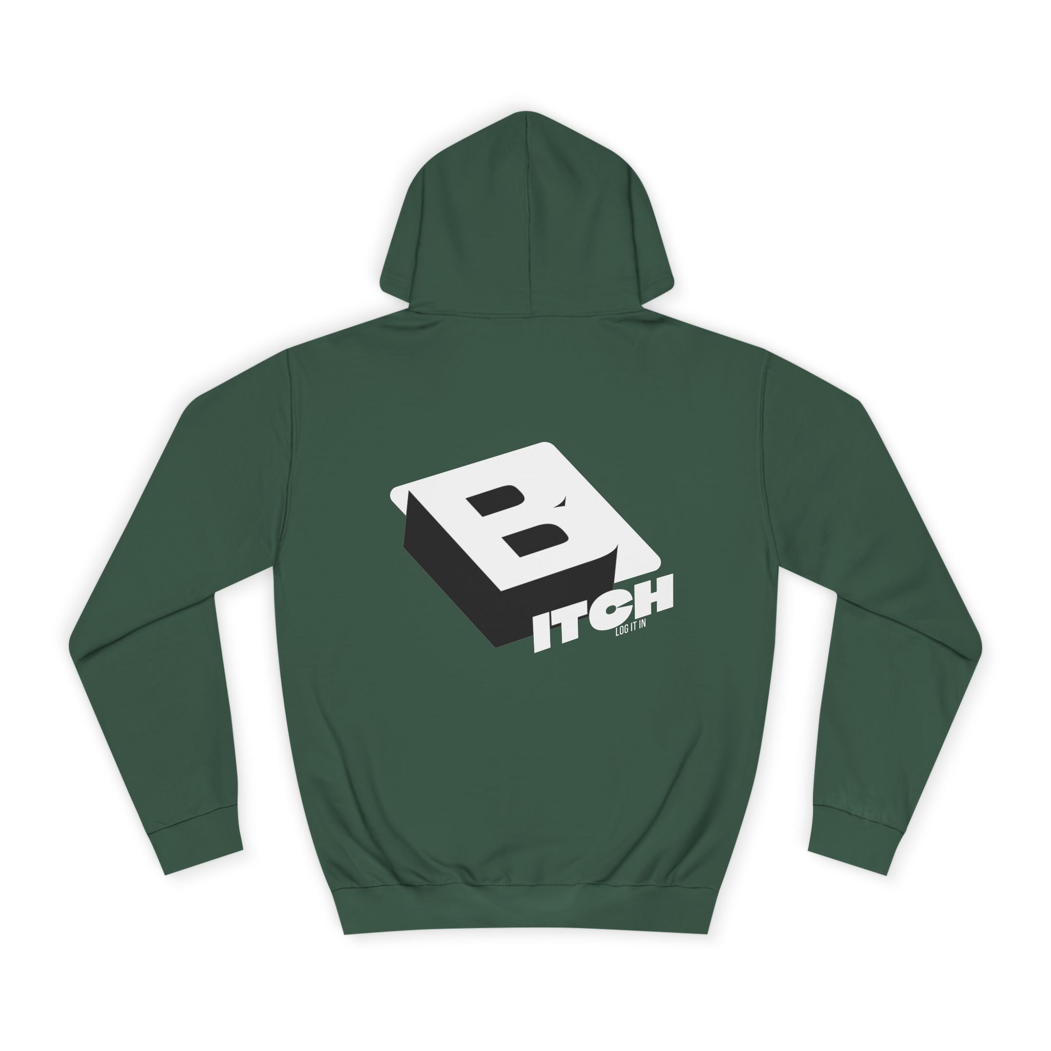 Unisex Hoodie with Bold Logo Design