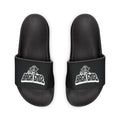 Men's Slide Sandals — Black 'Back Endz' Removable-Strap Pool Slides