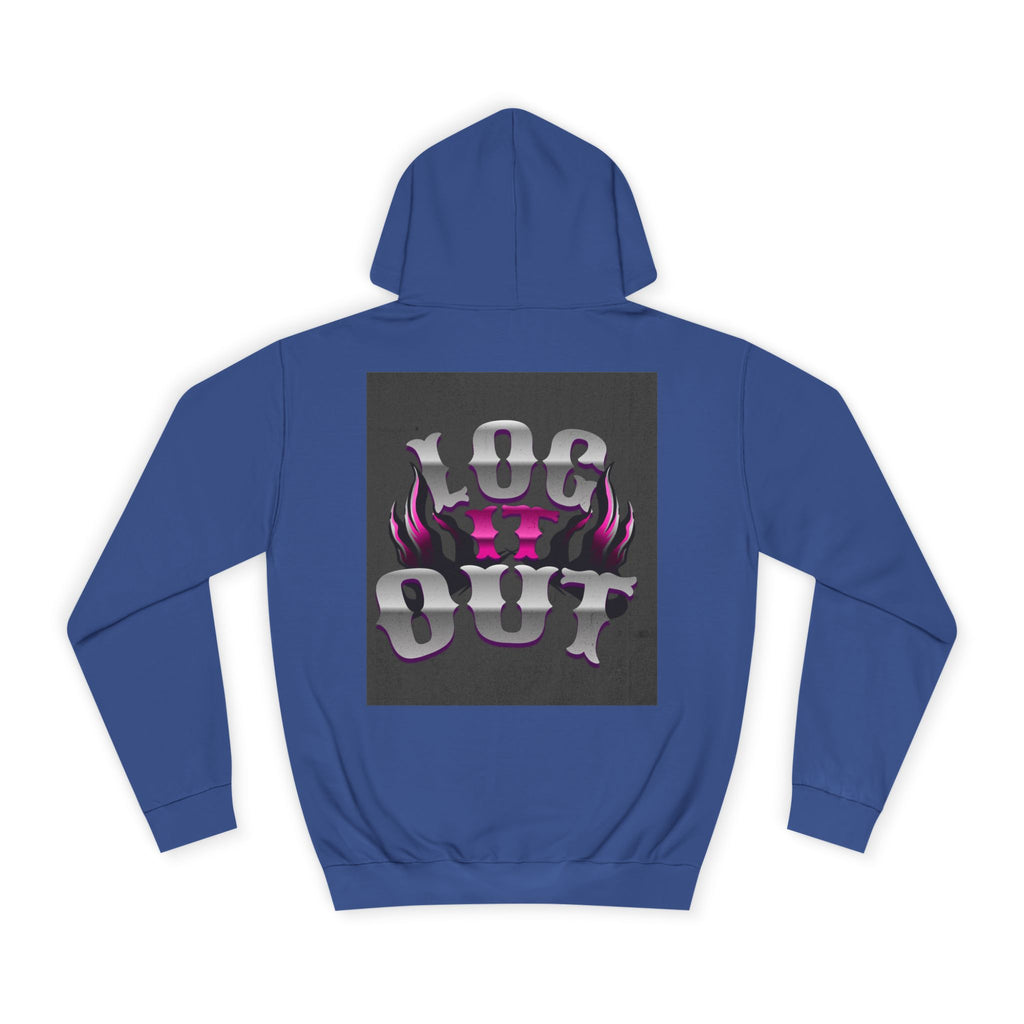 Cool Unisex Log it out Hoodie, Perfect for Any one, Trendy Custom Apparel, Casual Wear, Gift, Streetwear Style