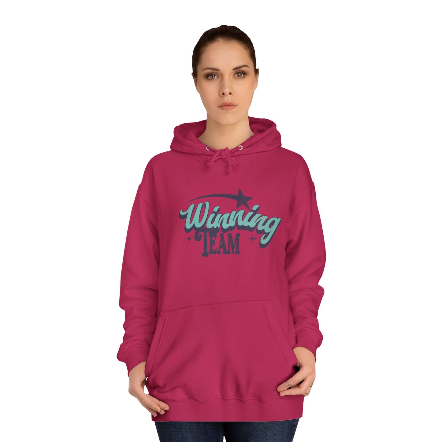 Winning Team Unisex Hoodie - Cozy Spirit Wear for Anybody