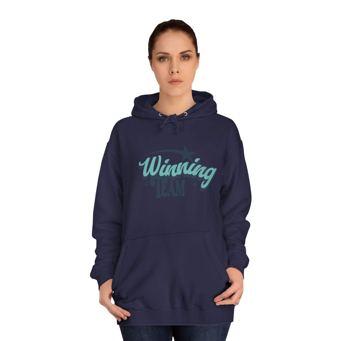Winning Team Unisex Hoodie - Cozy Spirit Wear for Anybody