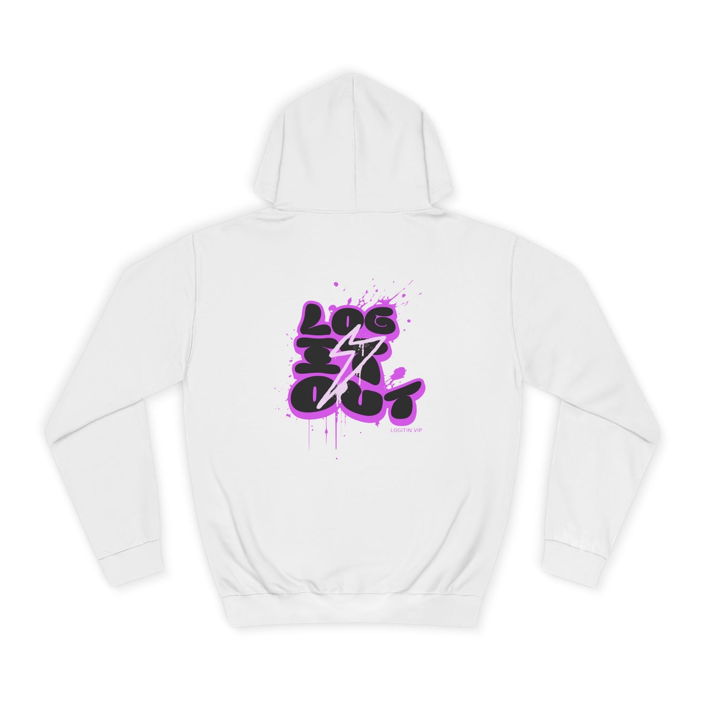 Unisex Hoodie - Log It Out Trendy Street Wear