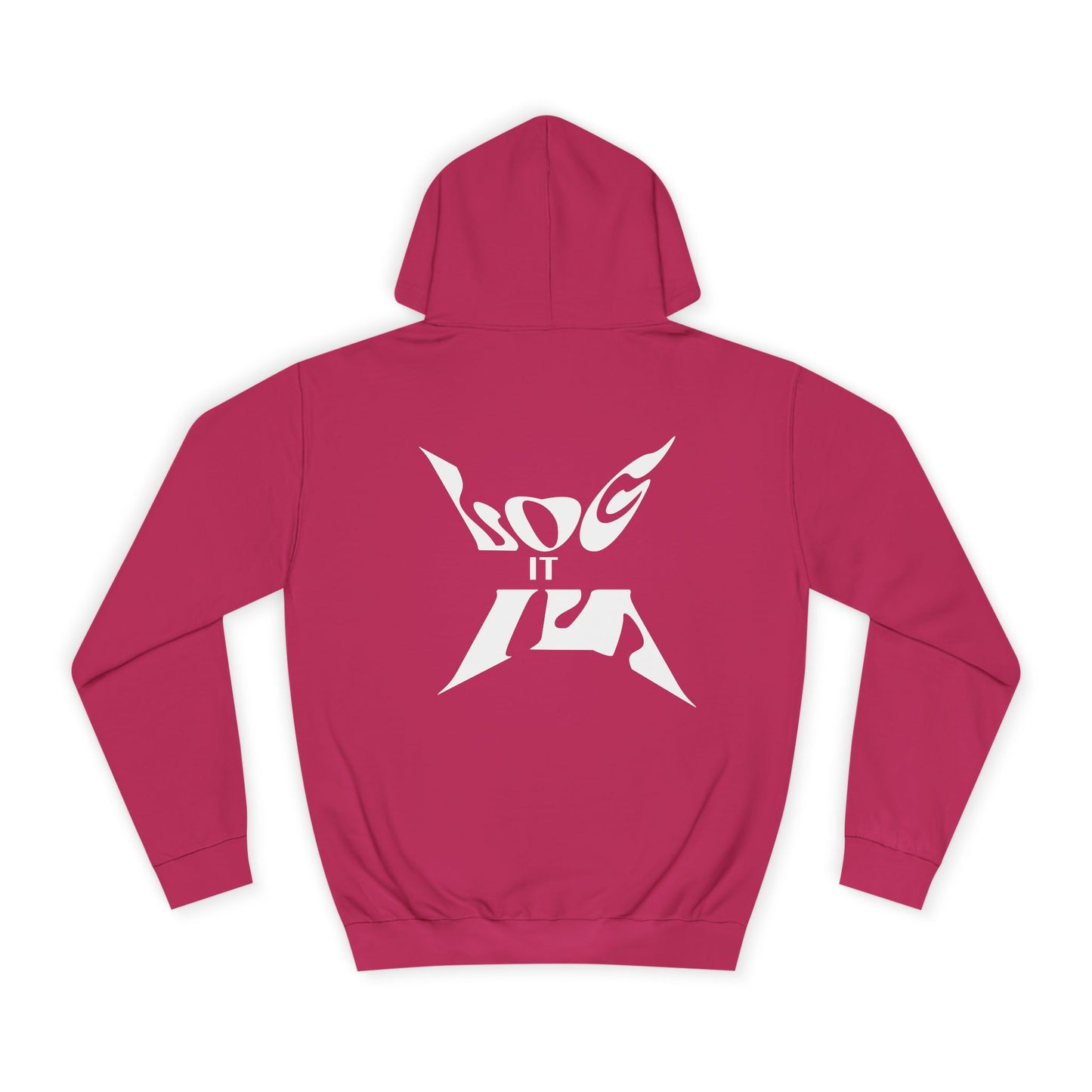 Cozy Unisex Log it in Hoodie - Perfect for Every day Life, Casual Wear, New Spirit, Events & Celebrations, Comfortable Apparel