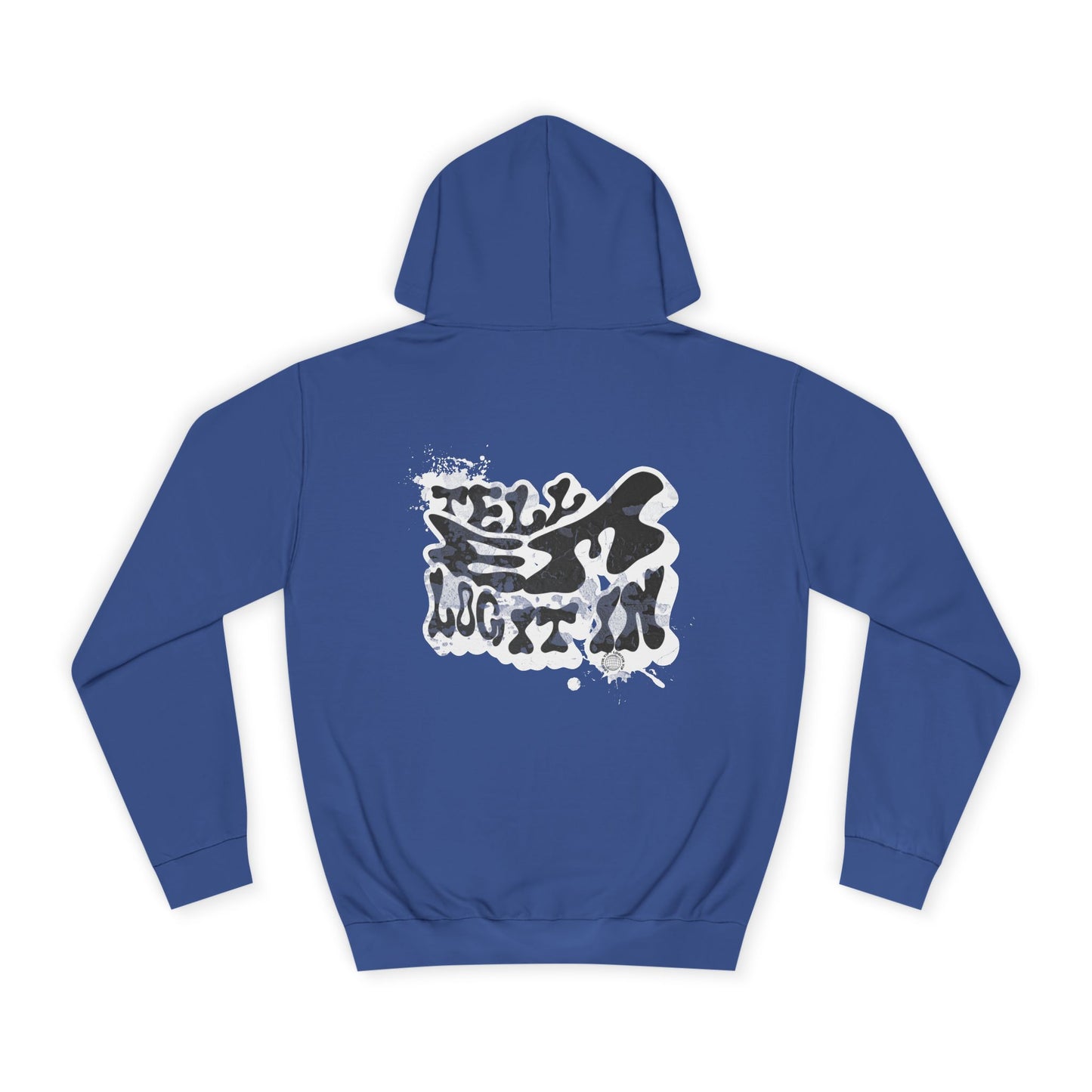 Trendy Unisex Tell em log it in Hoodie: Stylish Streetwear, Casual Wear, great Gift , Cozy Layering, Unique trendy Style