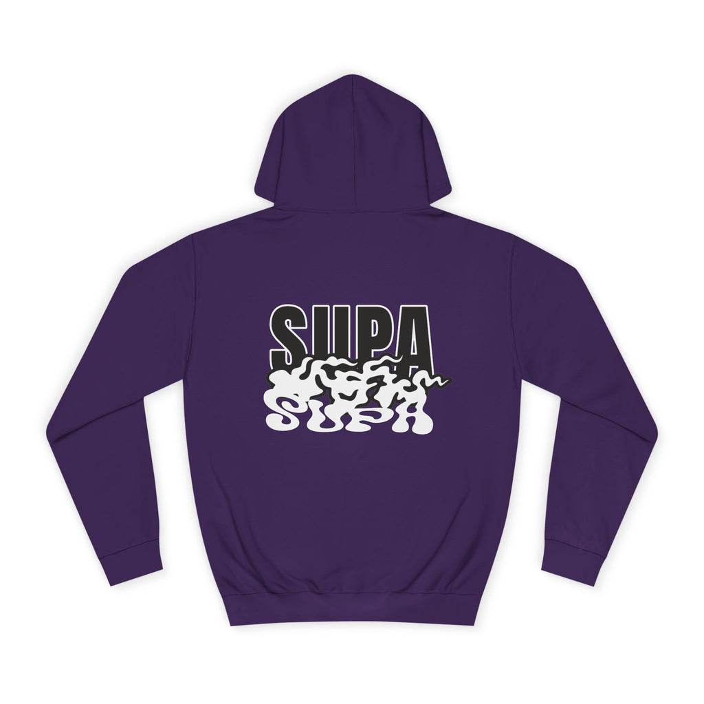Trendy Unisex Hoodie with 'SUPA' Design | Casual Wear, Apparel, Street Style, Gift, Cozy Fashion