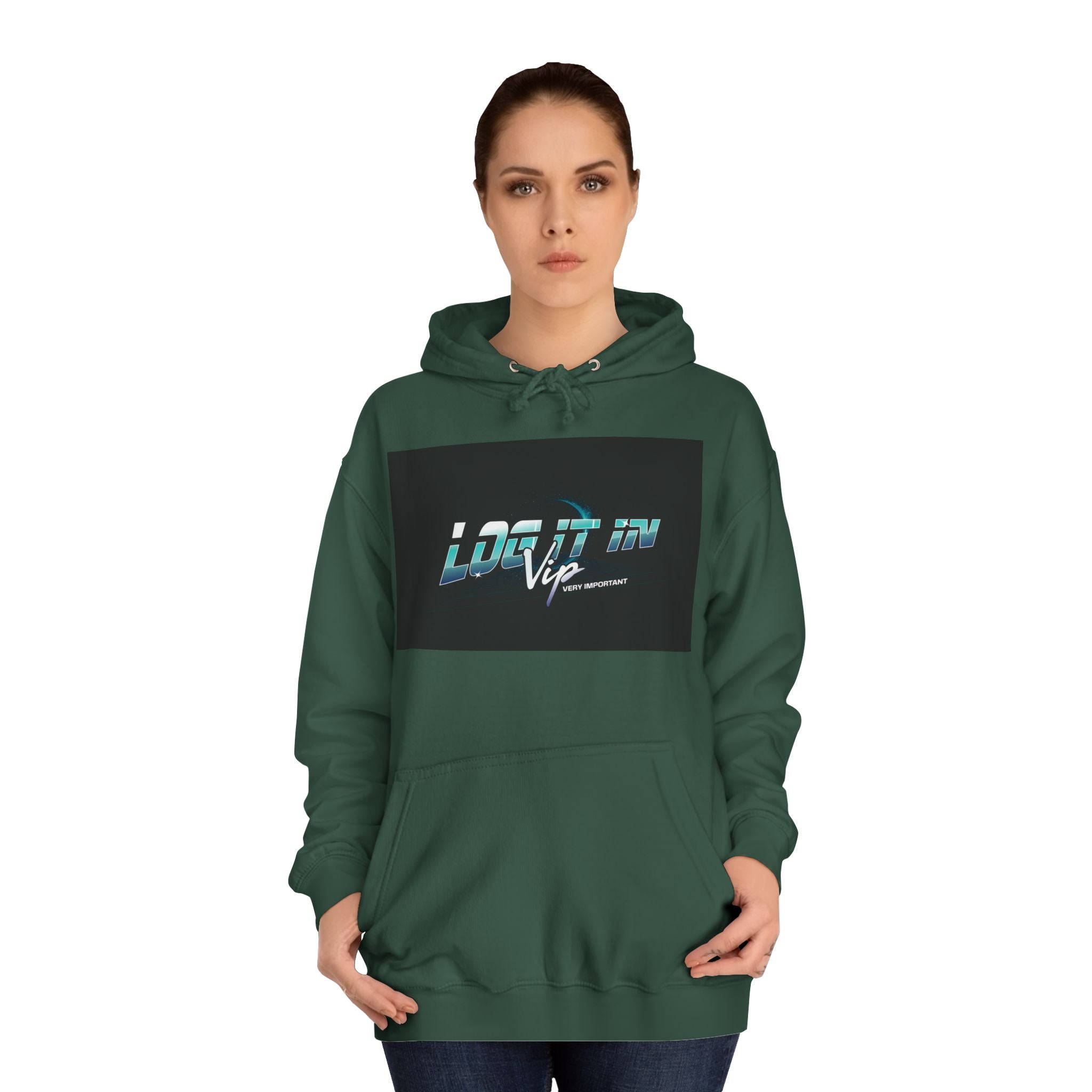 'log it in,Hoodie, Casual Wear, Unisex Fashion, Perfect for Every day Life, Stylish Gift, Cozy & Trendy Sweatshirt