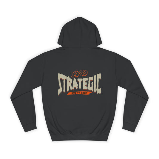 Strategic Unisex Hoodie - Every Step - Cozy Style for joints & Trendsetters